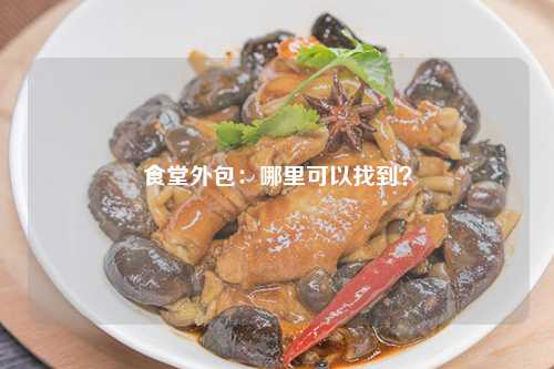 食堂外包：哪里可以找到？